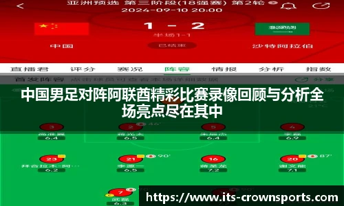 中国男足对阵阿联酋精彩比赛录像回顾与分析全场亮点尽在其中